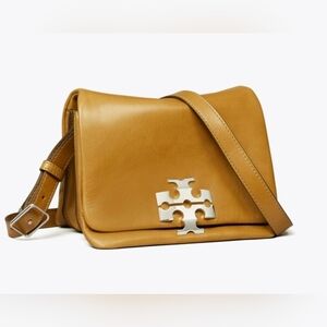Tory Burch Charlie Shoulder Bag - Wren Brown